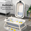 Foldable Pet Bath Tub for Dogs and Cats