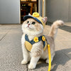 Pet Harness, Leash & Hat Sets for Cats and Dogs