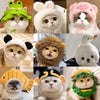 Pet Character Hats – Cotton-Linen Costume Headwear
