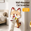 Wall-Mounted Cat Scratcher with Self-Adhesive Backing