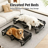 Elevated Foldable Dog Bed with Breathable Mesh