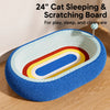 Large Cat Scratcher Bed with Woven Scratch Surface