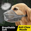 Breathable Mesh Dog Muzzle for Walks, Grooming & Travel
