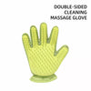 Double-Sided Cat Grooming Glove for Loose Fur Removal