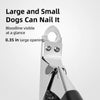 Dog Nail Clippers with File for Medium to Large Dogs