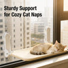 Window-Mounted Cat Hammock with Suction Cups