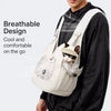 Breathable Front-Carry Pet Carrier Backpack for Cats and Dogs