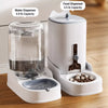 Automatic Pet Feeder & Non-Electric Water Dispenser