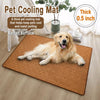 Woven Rattan Pet Mat with Foam Padding for Cats and Dogs