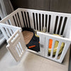 Indoor Pet Playpen with Door, Modular Panel Enclosure