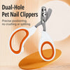 Cat Nail Clippers with Dual-Size Round Nail Openings