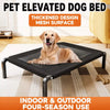 Elevated Portable Dog Cot Bed with Removable Nylon Surface