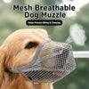 Breathable Mesh Dog Muzzle for Walks, Grooming & Travel