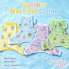Mesh Four-Leg Dog Shirt with Printed Design
