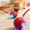 Interactive Automatic Cat Teaser Ball with String, 3 Play Modes