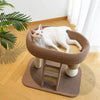Compact Cat Tree with Cat Bed and Sisal Scratching Post