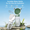 Portable Collapsible Dog Water Bottle for Walks & Travel