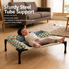 Portable Elevated Pet Bed with Breathable Mesh for Dogs and Cats