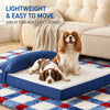 Memory Foam Pet Bed Mat for Small Dogs, Removable & Washable