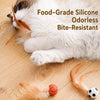 Cat Feather Ball Toy for Interactive Play