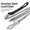 One-Piece Stainless Steel Chain Slip Lead for Dogs