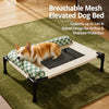 Portable Elevated Pet Bed with Breathable Mesh for Dogs and Cats