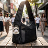 Breathable Mesh Crossbody Pet Carrier for Cats & Small Dogs