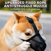 Breathable Mesh Dog Muzzle for Walks, Grooming & Travel