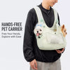 Breathable Front-Carry Pet Carrier Backpack for Cats and Dogs