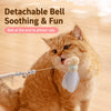 Feather Cat Teaser Wand Toy for Interactive Play