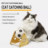 Standing Sisal Cat Scratcher with Attached Play Ball