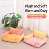 Padded Pet Bed for Cats and Small Dogs