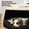 Washable Tent-Style Dog Bed for Small to Large Dogs