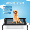 Elevated Portable Dog Cot Bed with Stainless Steel Frame