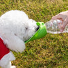 Foldable Silicone Dog Water Bottle for Walks and Outdoor Trips