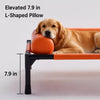 Elevated Dog Cot Bed with Metal Frame