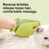 Double-Sided Cat Grooming Glove for Loose Fur