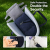 Canvas Front-Seat Pet Car Bed for Small Dogs & Cats