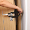 No-Drill Fish-Shaped Pet Door Holder for Cats and Dogs