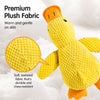 Yellow Duck Plush Cat Toy with Crinkle Paper and Catnip