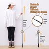 Interactive Cat Teaser Wand with Feather Replacement Heads