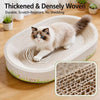 Oval Cat Scratcher Lounge Bed