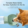 Portable Collapsible Dog Water Bottle for Walks & Travel