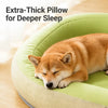 Waterproof All-Season Dog Bed with Washable Cover