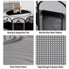 Foldable Enclosed Patchwork Pet Bed for Cats and Dogs