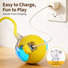 Interactive Automatic Cat Teaser Ball with String, 3 Play Modes