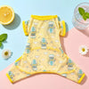Four-Leg Mesh Dog Shirt with Printed Design