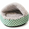 Semi-Enclosed Pet Bed for Cats and Dogs