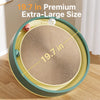 Large Round Kraft Paper Cat Scratcher Lounge with Play Balls