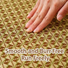 Woven Rattan Pet Mat with Foam Padding for Cats and Dogs